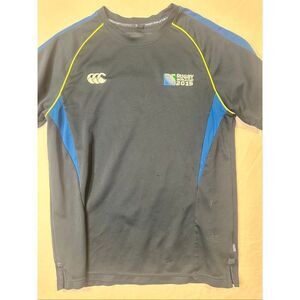 IRB Rugby World Cup 2015 Jersey Blue Canterbury Trikot Shirt Mens Size M